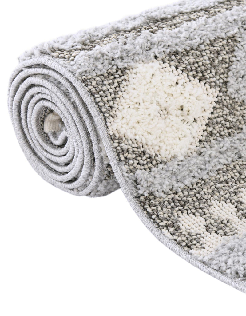 Sahara Chic Collection Area Rug - Fez Rectangle Gray lifestyle 53