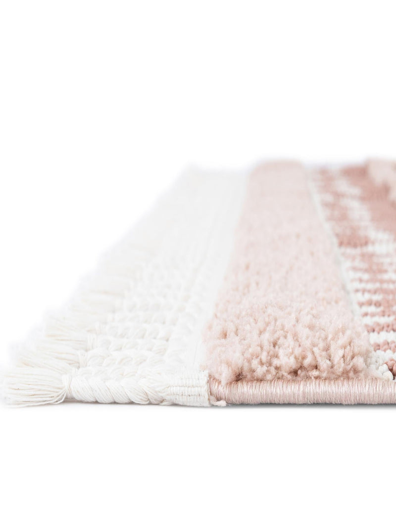 Sahara Chic Collection Area Rug - Fez Rectangle Pink lifestyle 29