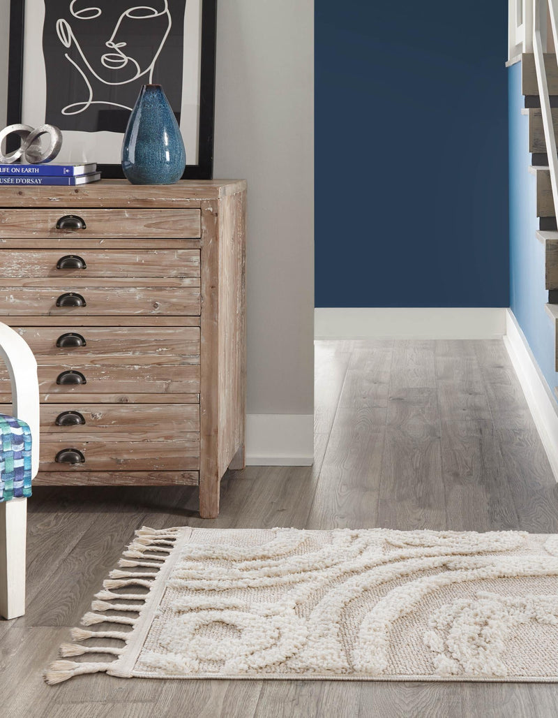 Sahara Chic Collection Area Rug - Nubia Runner Ivory lifestyle 72