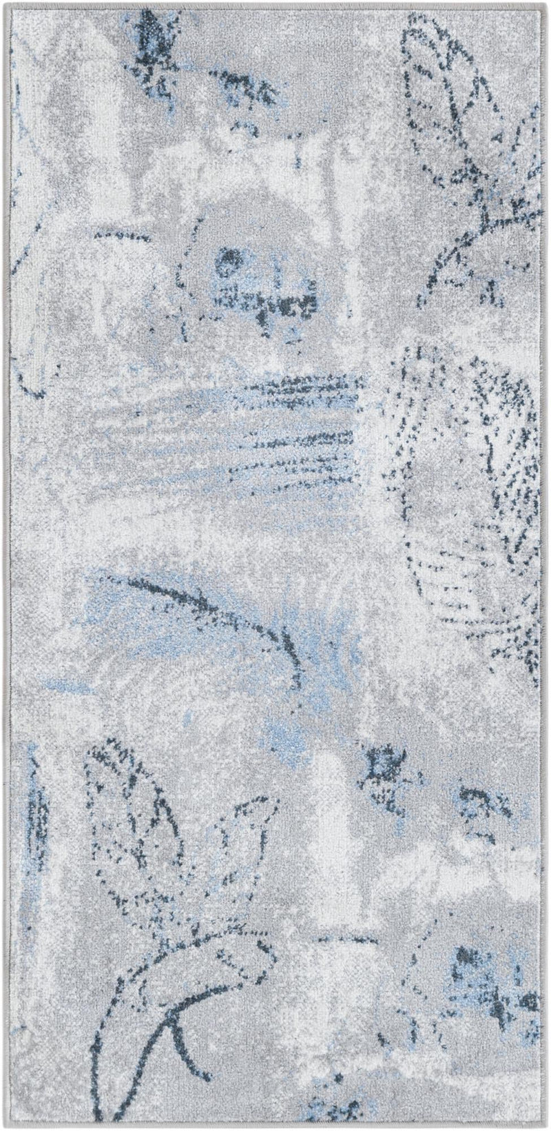 Aegean Elegance Washables Collection Area Rug - Paros Runner Ivory Gray lifestyle 16