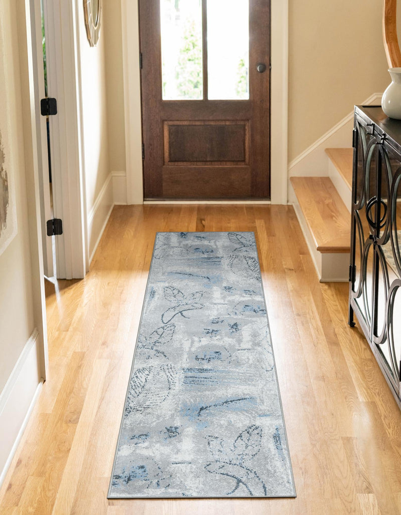 Aegean Elegance Washables Collection Area Rug - Paros Runner Ivory Gray lifestyle 32