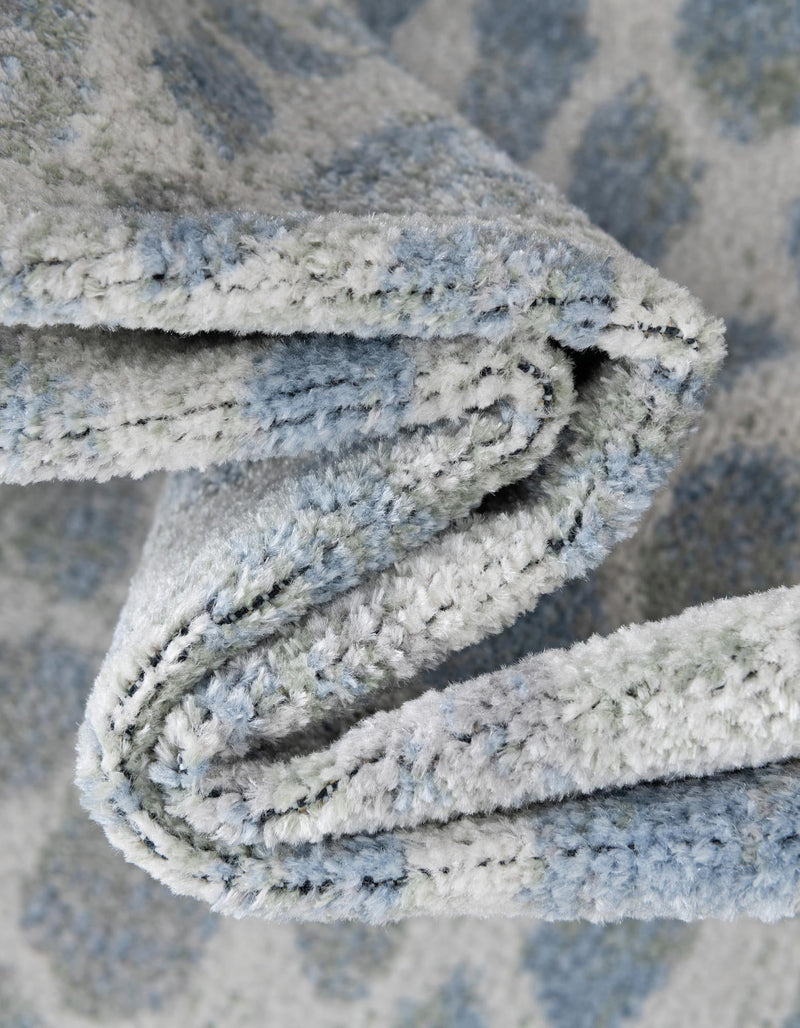 Aegean Elegance Washables Collection Area Rug - Mykonos Rectangle Ivory Blue lifestyle 19