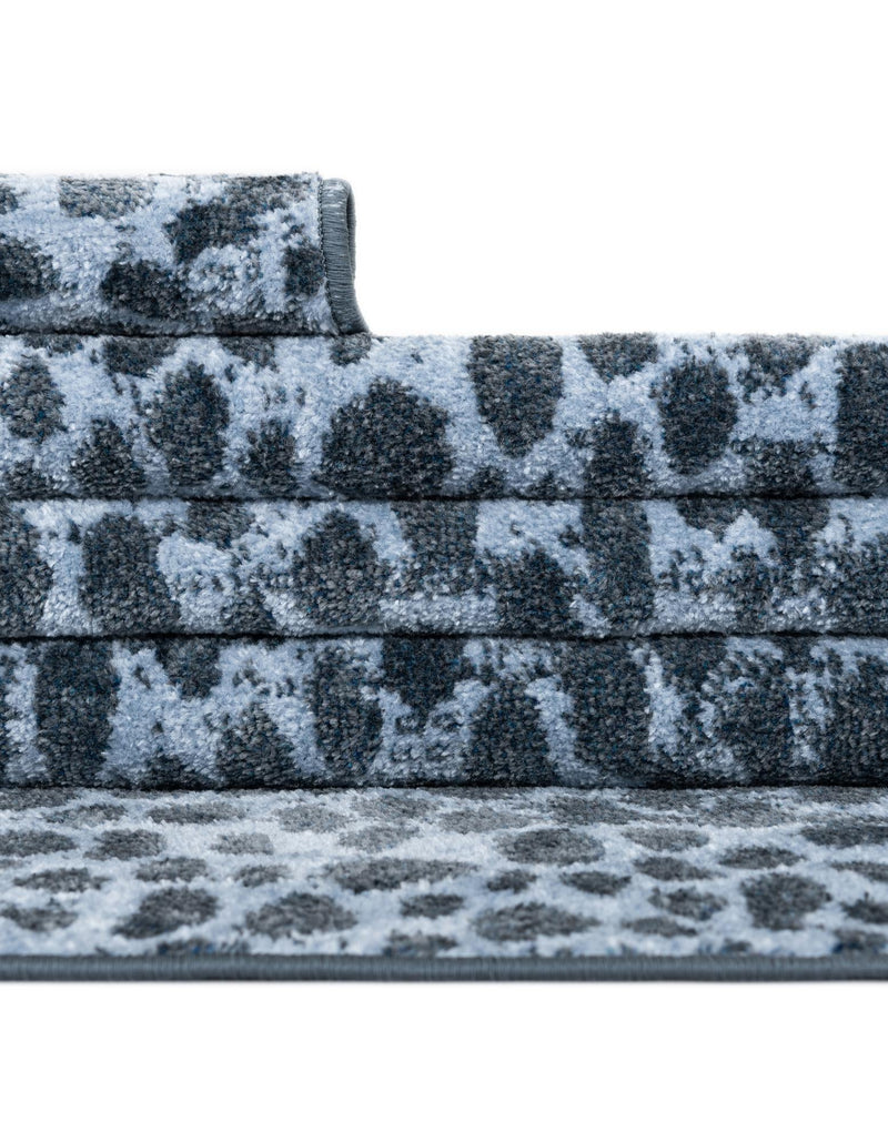 Aegean Elegance Washables Collection Area Rug - Mykonos Rectangle Navy Blue lifestyle 39