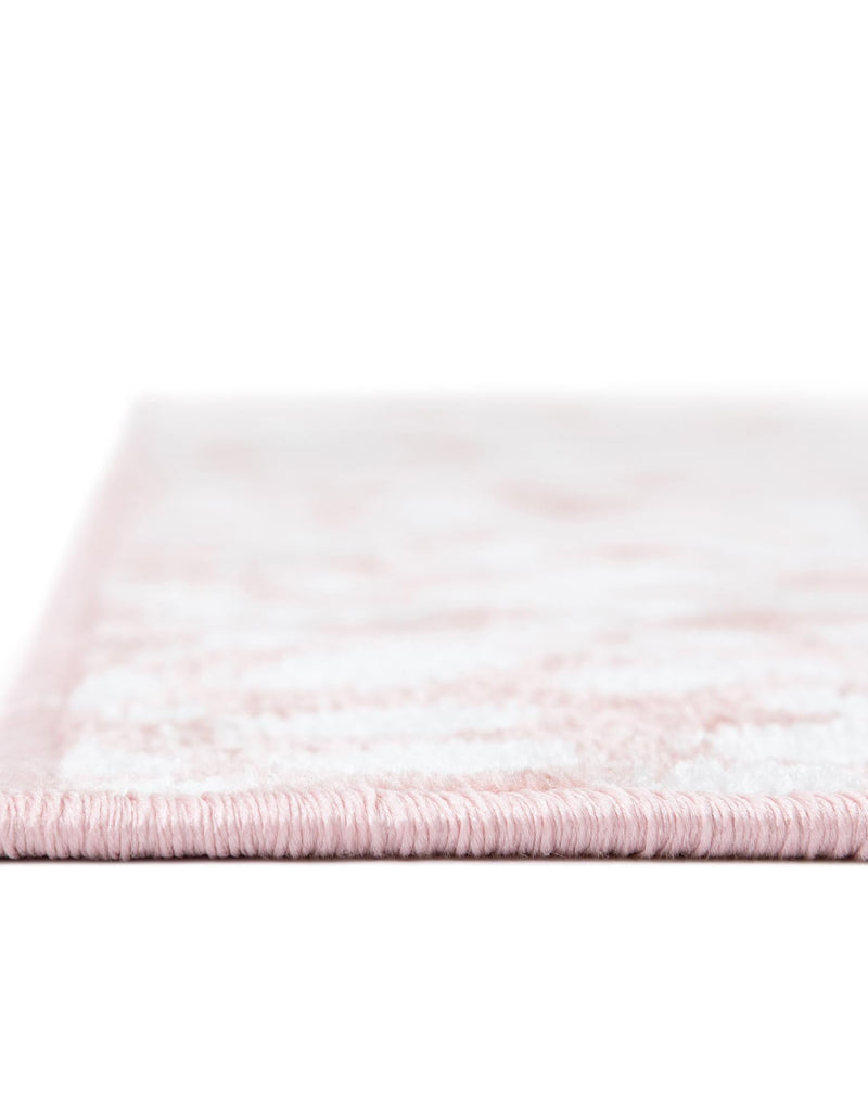 Aegean Elegance Washables Collection Area Rug - Mykonos Rectangle Rose Pink lifestyle 17