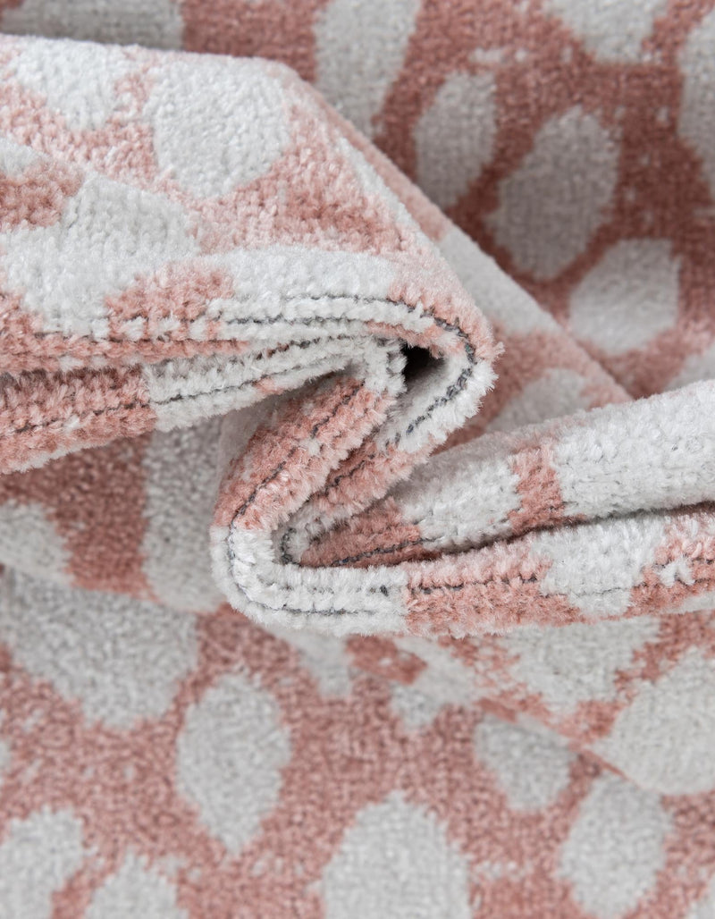 Aegean Elegance Washables Collection Area Rug - Mykonos Rectangle Rose Pink lifestyle 20