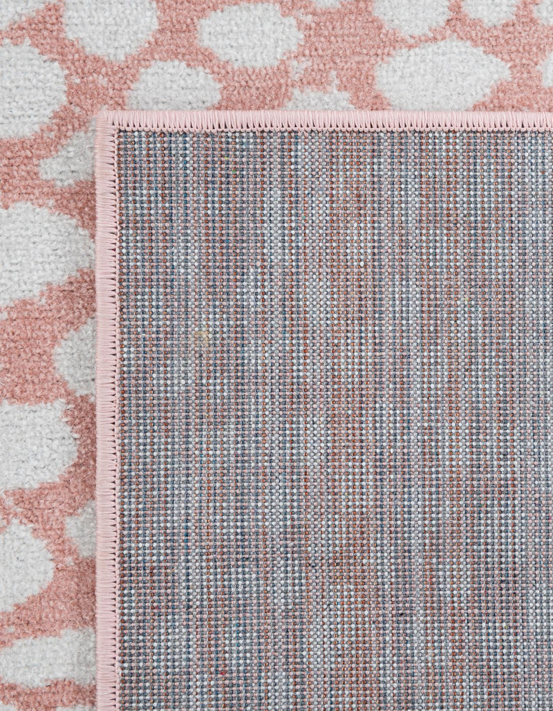 Aegean Elegance Washables Collection Area Rug - Mykonos Rectangle Rose Pink lifestyle 23