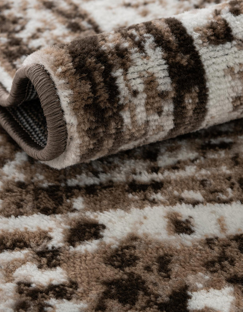 Riviera Elegance Collection Area Rug - Menton (Light Brown) Octagon Light Brown lifestyle 15