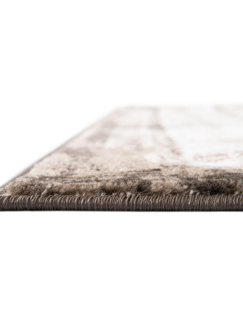 Riviera Elegance Collection Area Rug - Menton (Light Brown) Octagon Light Brown lifestyle 17