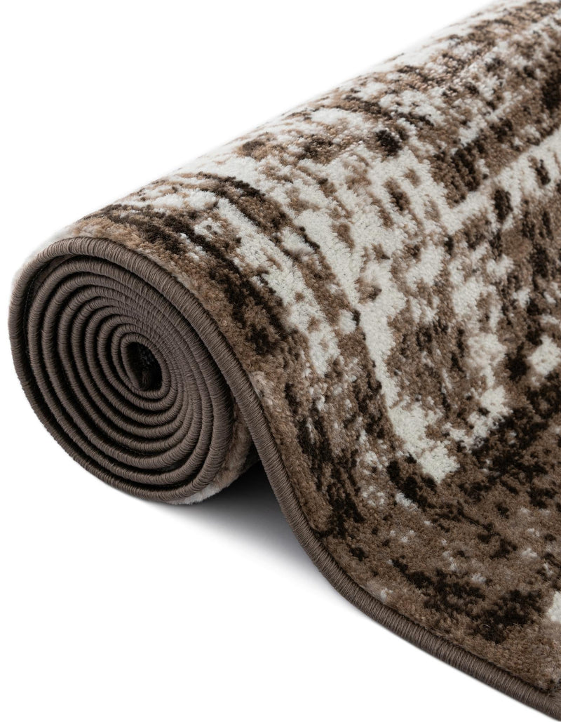 Riviera Elegance Collection Area Rug - Menton (Light Brown) Octagon Light Brown lifestyle 23