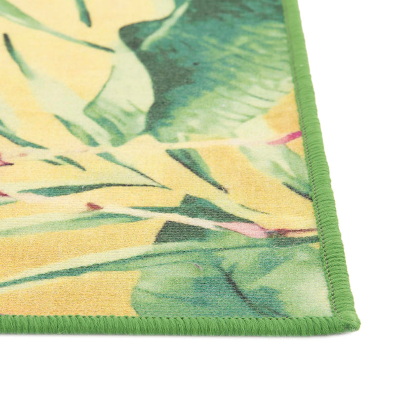 Belizean Tropics Outdoor Rugs Collection Area Rug - Placencia Rectangle Blue and Green lifestyle 10