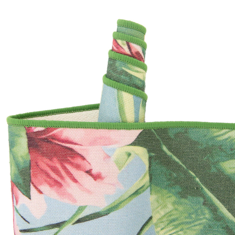 Belizean Tropics Outdoor Rugs Collection Area Rug - Placencia Rectangle Blue and Green lifestyle 14