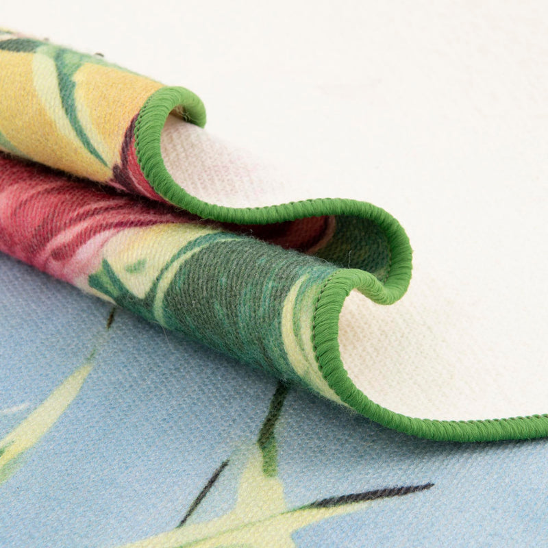 Belizean Tropics Outdoor Rugs Collection Area Rug - Placencia Rectangle Blue and Green lifestyle 16