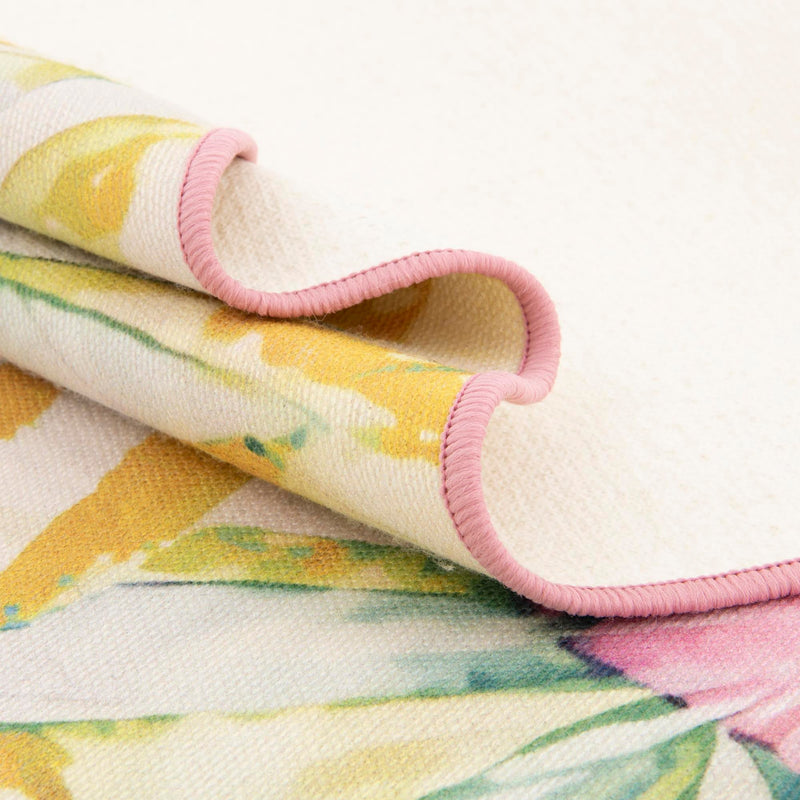 Belizean Tropics Outdoor Rugs Collection Area Rug - Hopkins Rectangle Ivory lifestyle 13
