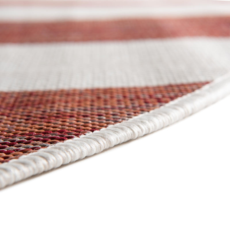Urban Oasis Rugs Collection Area Rug - Boardwalk Round Multi lifestyle 62