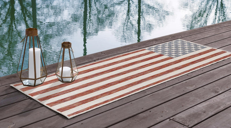 Urban Oasis Rugs Collection Area Rug - Boardwalk Runner Multi lifestyle 43