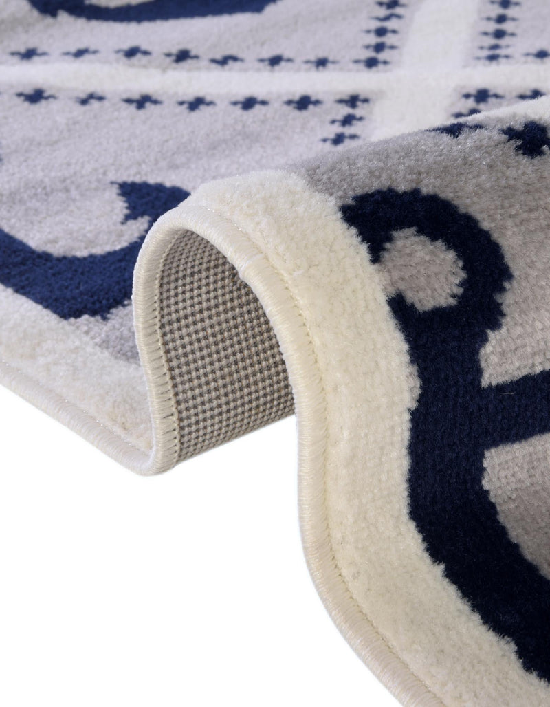 Urban Oasis Collection Area Rug - Astoria Oval Gray lifestyle 30