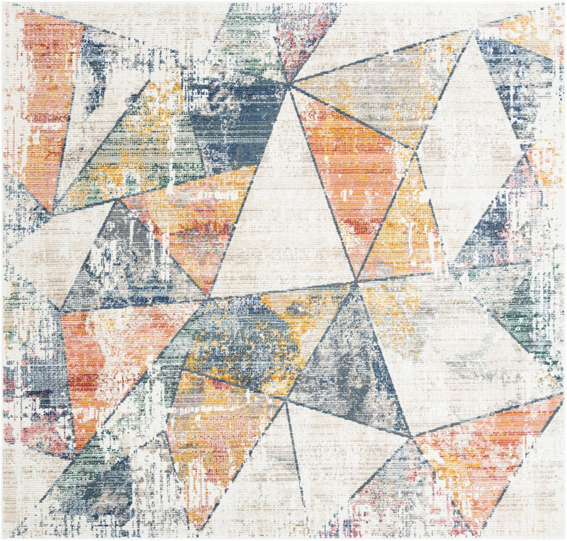 Jewel Oasis Collection Area Rug - Topaz Square Multi lifestyle 17