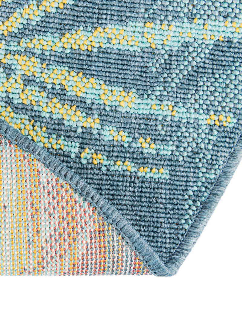 Seaside Haven Rugs Collection Area Rug - Tidepool Oval Multi lifestyle 46