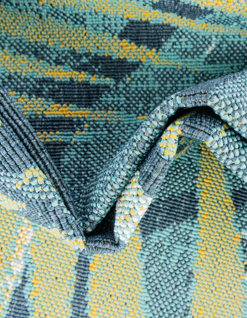 Seaside Haven Rugs Collection Area Rug - Tidepool Rectangle Multi lifestyle 7