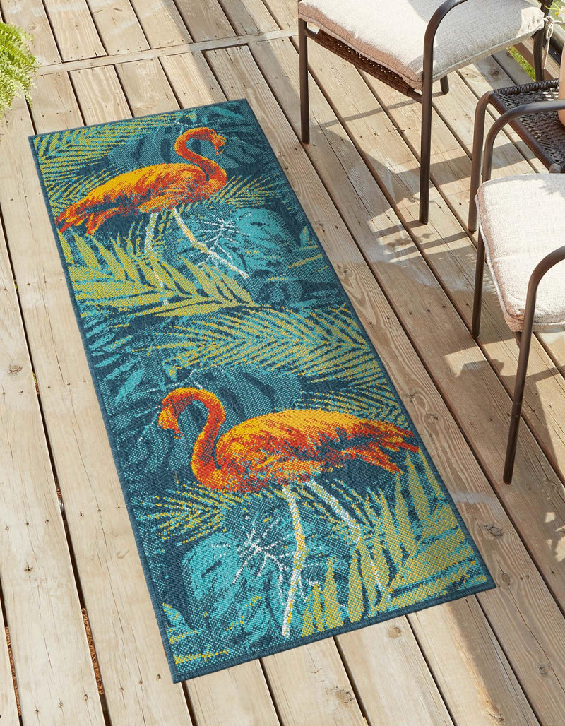 Seaside Haven Rugs Collection Area Rug - Tidepool Runner Multi lifestyle 20