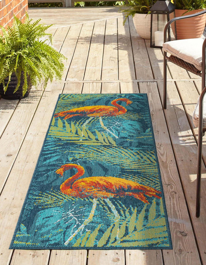 Seaside Haven Rugs Collection Area Rug - Tidepool Runner Multi lifestyle 24
