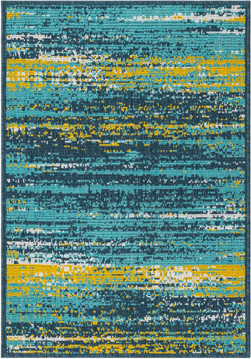 Seaside Haven Rugs Collection Area Rug - Sandbar Rectangle Multi.Blue Main