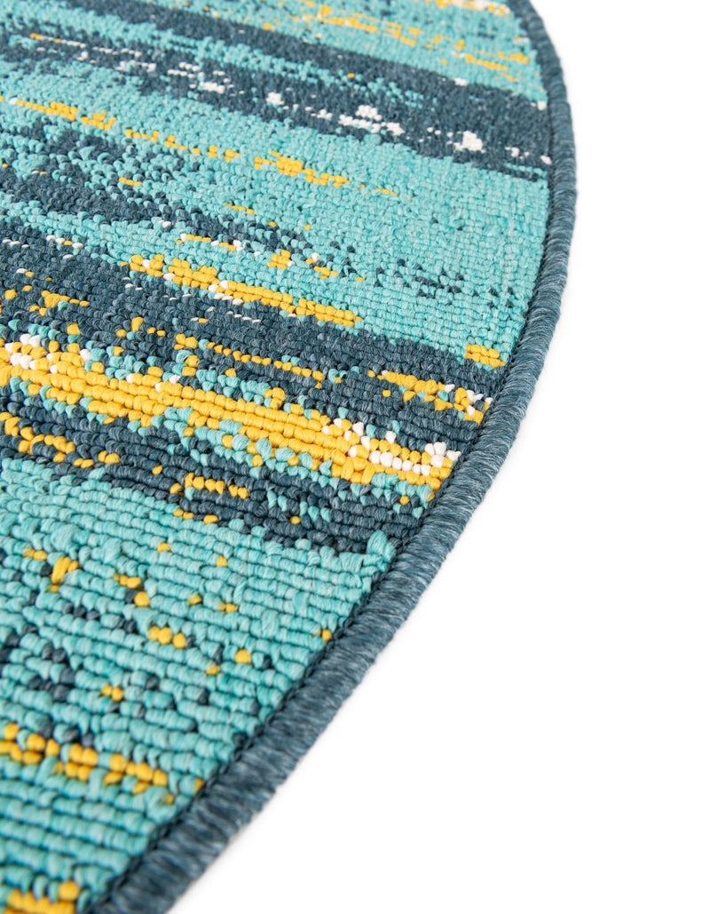 Seaside Haven Rugs Collection Area Rug - Sandbar Oval Multi.Blue lifestyle 38