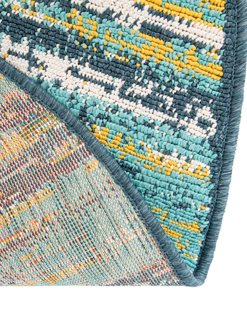 Seaside Haven Rugs Collection Area Rug - Sandbar Oval Multi.Blue lifestyle 46