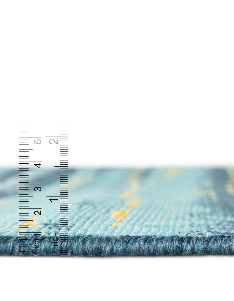 Seaside Haven Rugs Collection Area Rug - Sandbar Rectangle Multi.Blue lifestyle 4