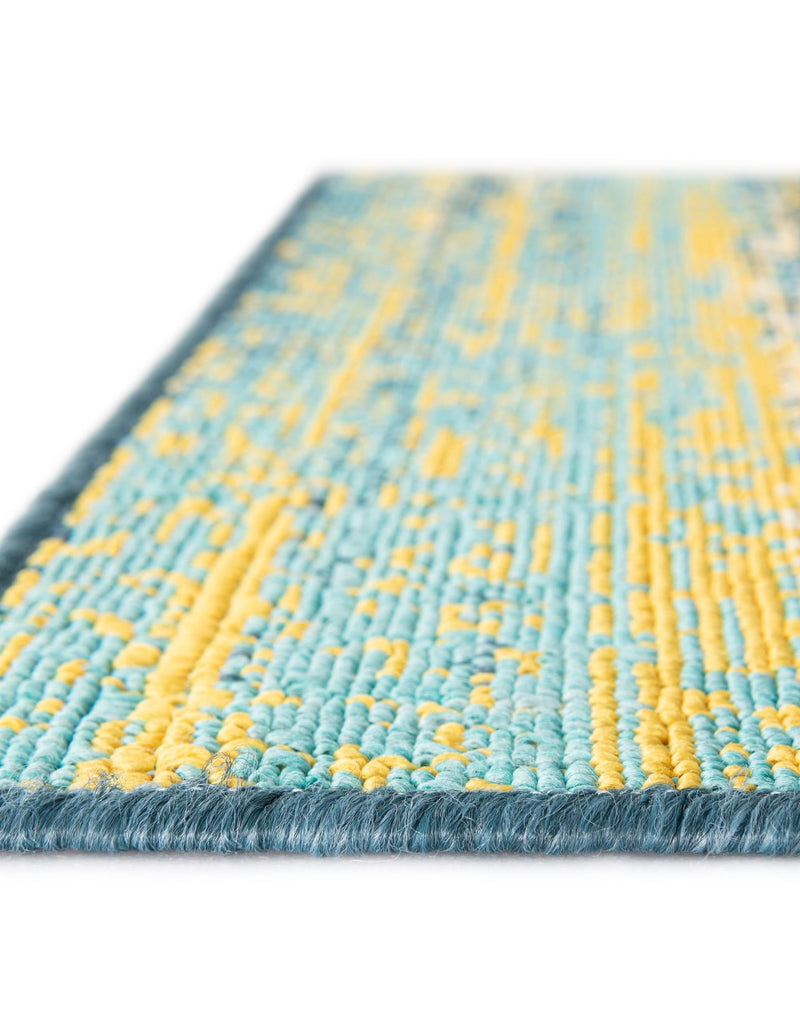 Seaside Haven Rugs Collection Area Rug - Sandbar Rectangle Multi.Blue lifestyle 6