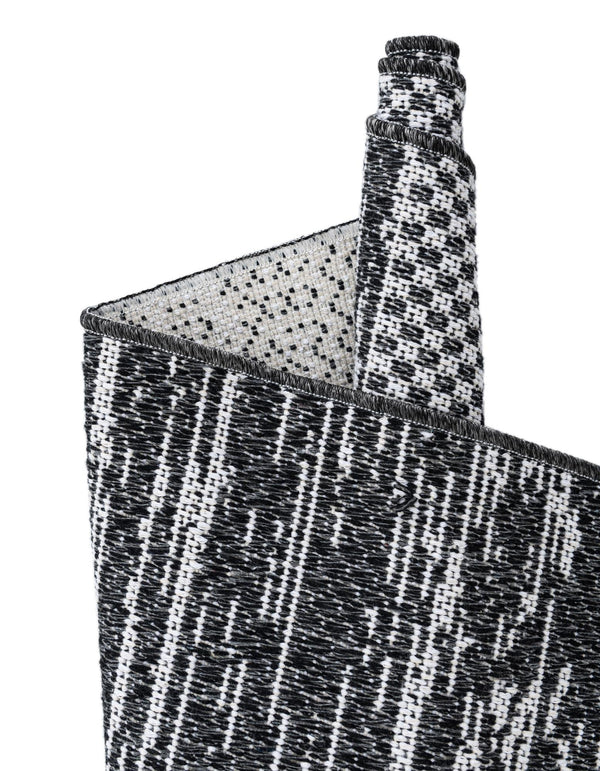 Cathedral Elegance Collection Area Rug - Chapel Rectangle Black lifestyle 29