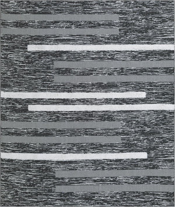 Cathedral Elegance Collection Area Rug - Chapel Rectangle Black lifestyle 2