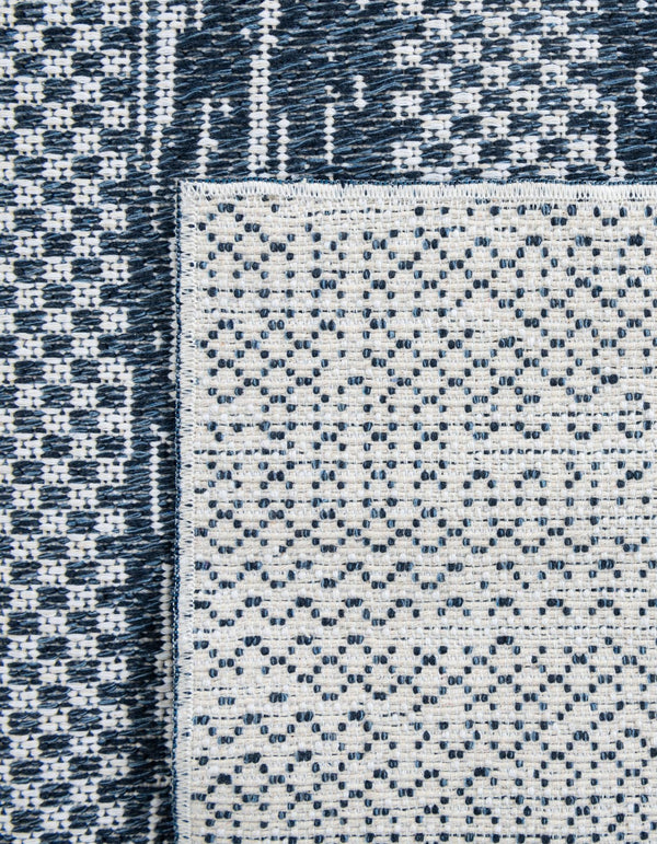 Cathedral Elegance Collection Area Rug - Chapel Runner Navy Blue lifestyle 60