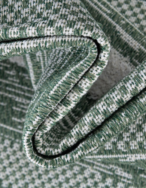 Cathedral Elegance Collection Area Rug - Chapel Rectangle Green lifestyle 19