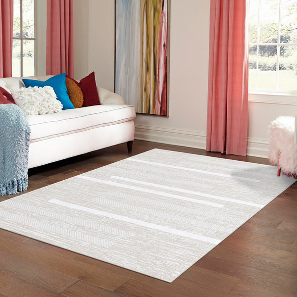 Cathedral Elegance Collection Area Rug - Chapel Rectangle Ivory lifestyle 53