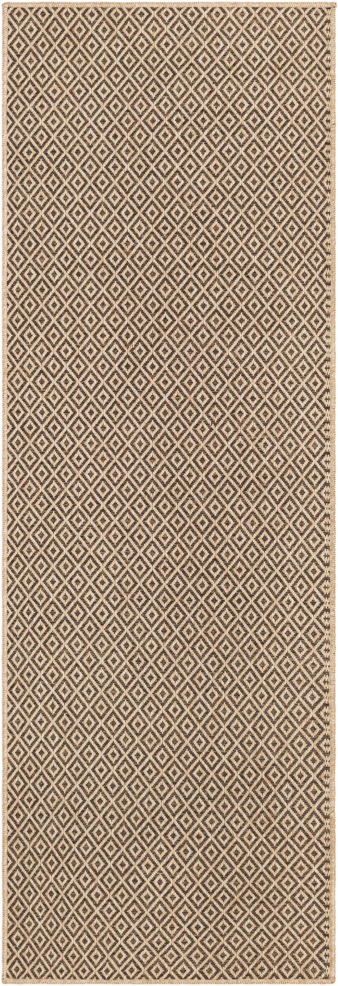 Sahara Sands Collection Area Rug - Amarna Runner Natural and Brown lifestyle 16