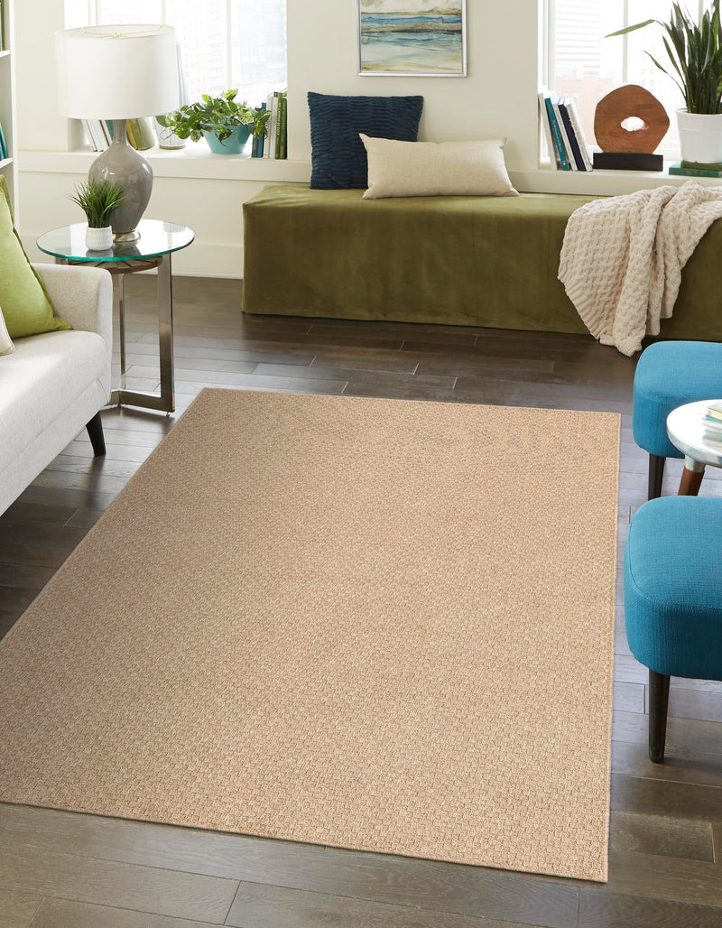 Sahara Sands Collection Area Rug - Rosetta Rectangle Natural lifestyle 2