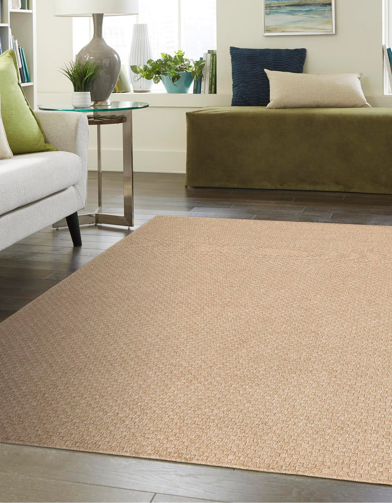Sahara Sands Collection Area Rug - Rosetta Rectangle Natural lifestyle 3