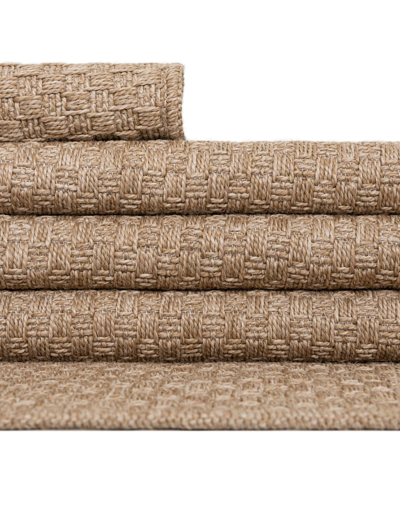 Sahara Sands Collection Area Rug - Rosetta Rectangle Natural lifestyle 13