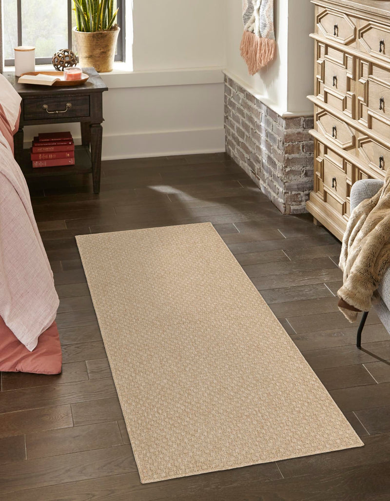 Sahara Sands Collection Area Rug - Rosetta Runner Natural lifestyle 18