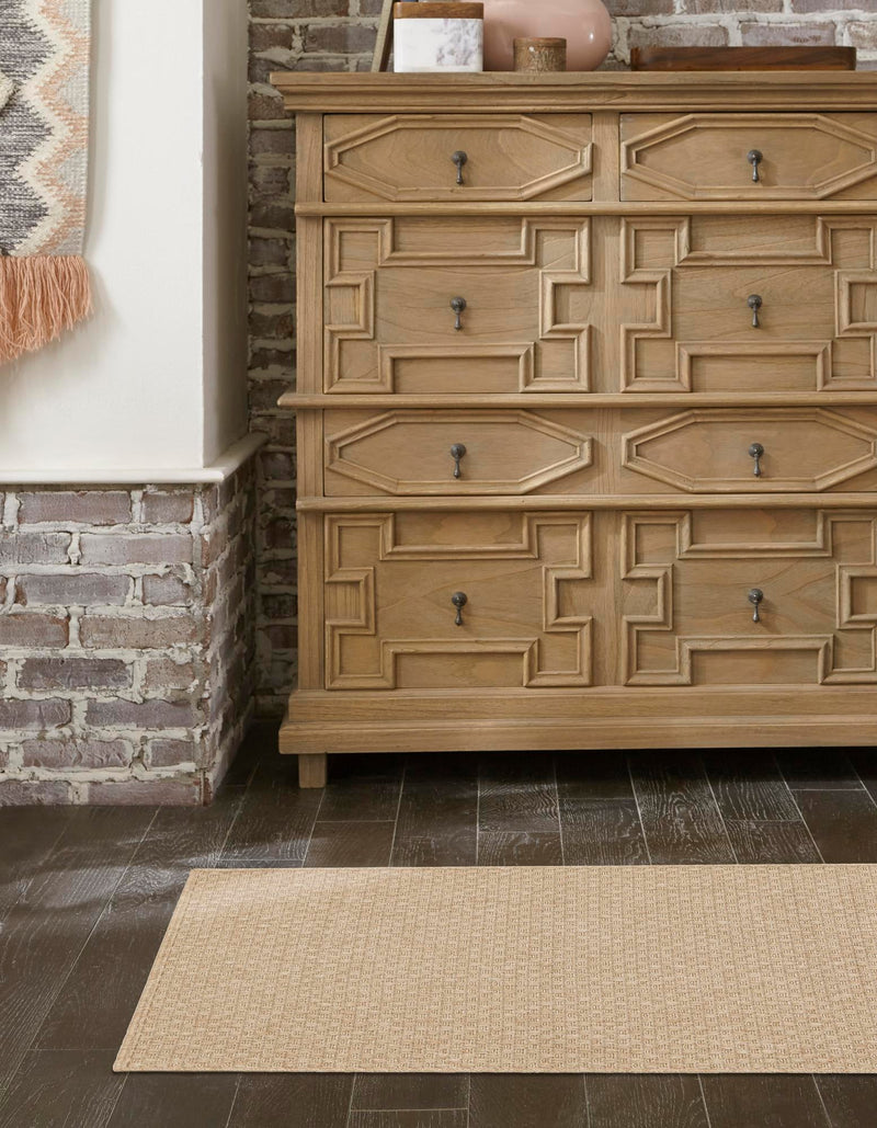 Sahara Sands Collection Area Rug - Rosetta Runner Natural lifestyle 20