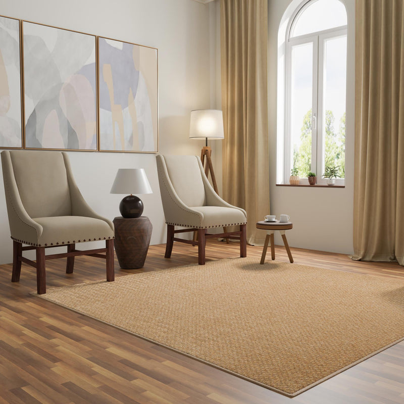 Sahara Sands Collection Area Rug - Rosetta Square Natural lifestyle 44