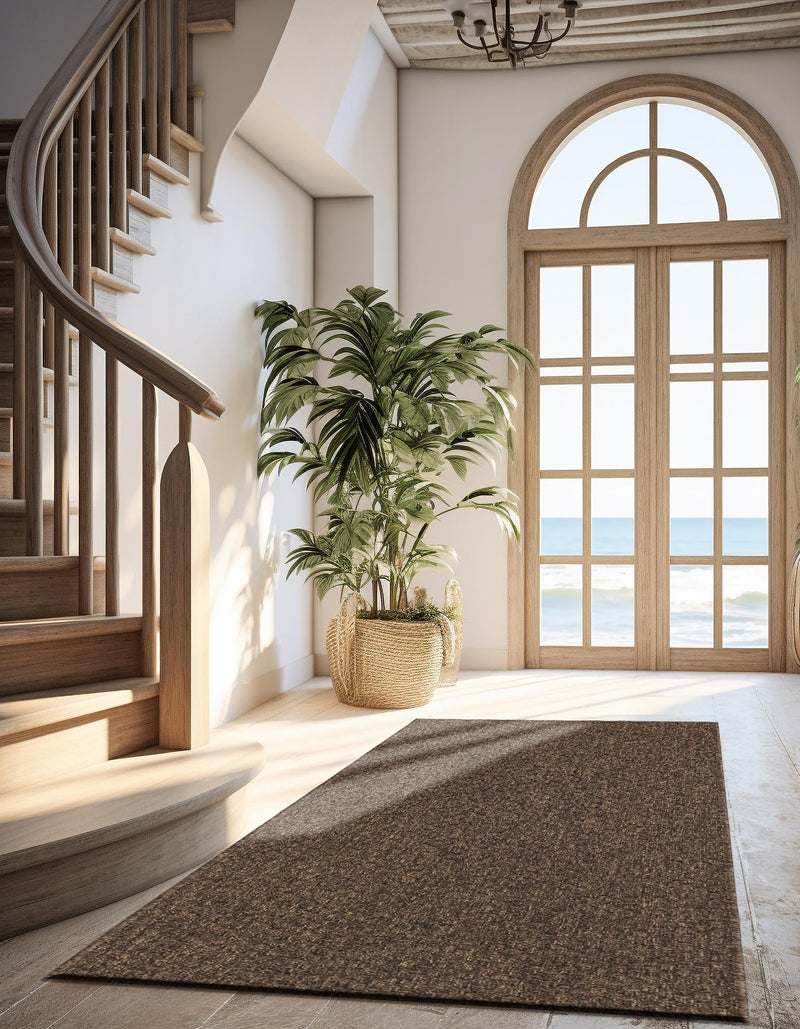 Sahara Sands Collection Area Rug - Rosetta Runner Brown lifestyle 39