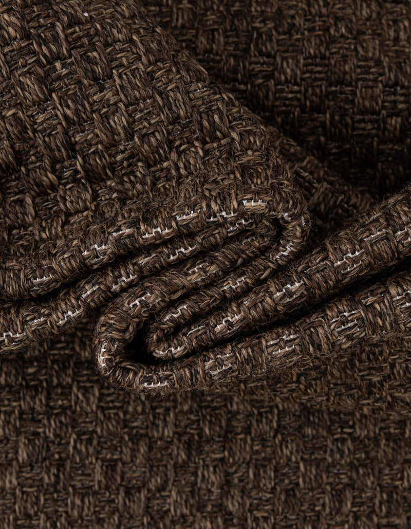 Sahara Sands Collection Area Rug - Rosetta Square Brown lifestyle 33