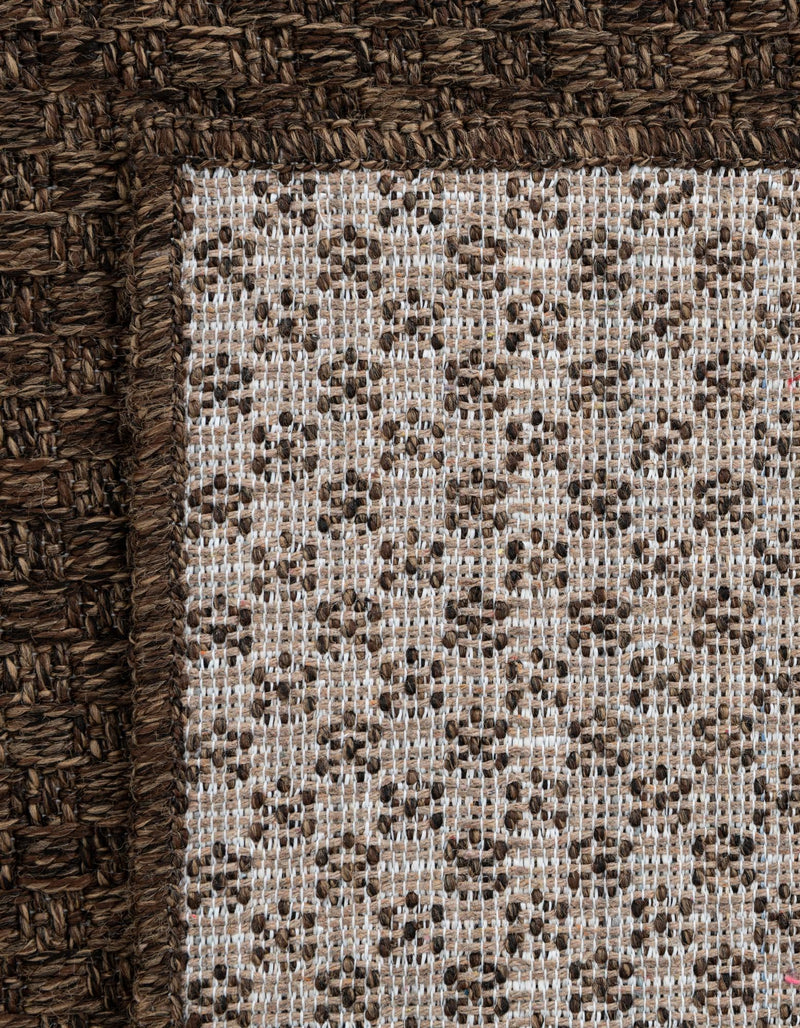 Sahara Sands Collection Area Rug - Rosetta Square Brown lifestyle 34