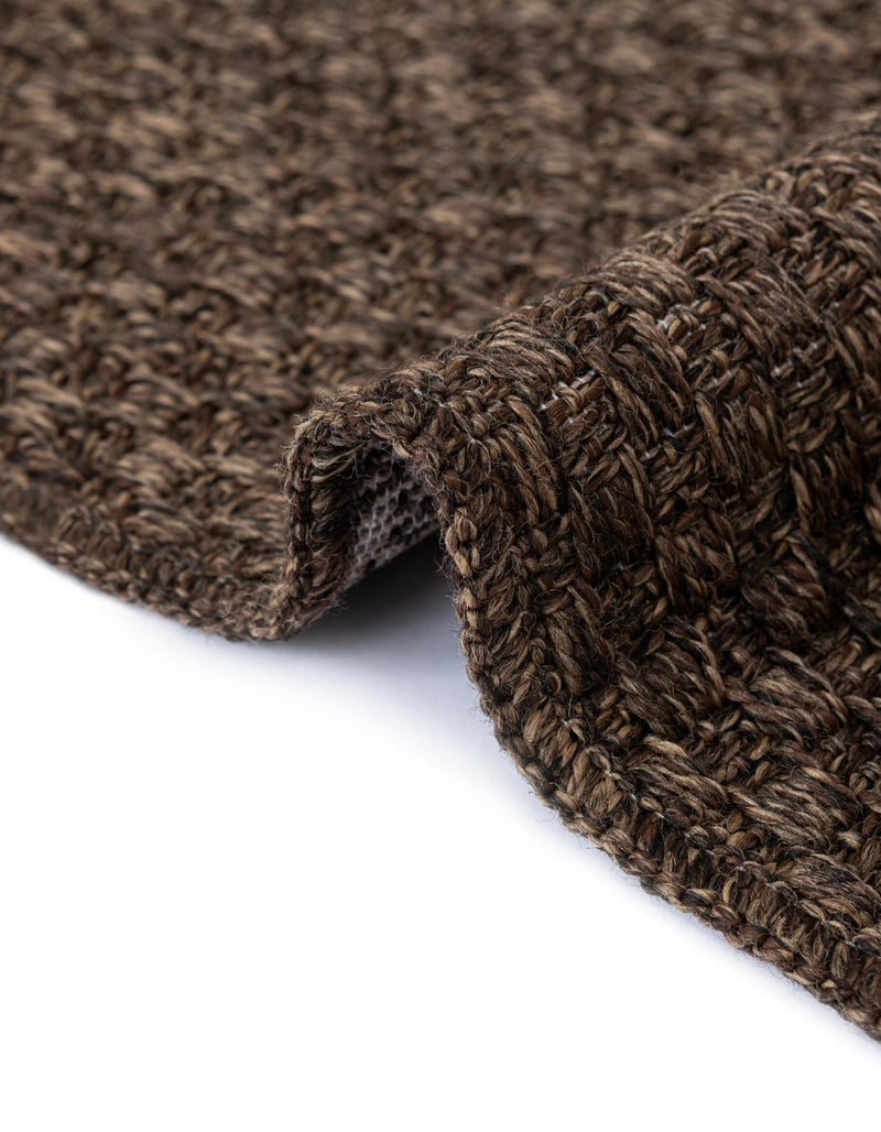 Sahara Sands Collection Area Rug - Rosetta Square Brown lifestyle 35