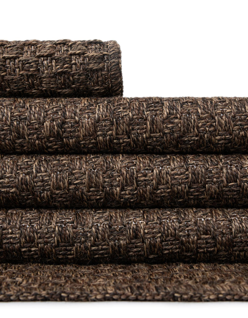 Sahara Sands Collection Area Rug - Rosetta Square Brown lifestyle 39