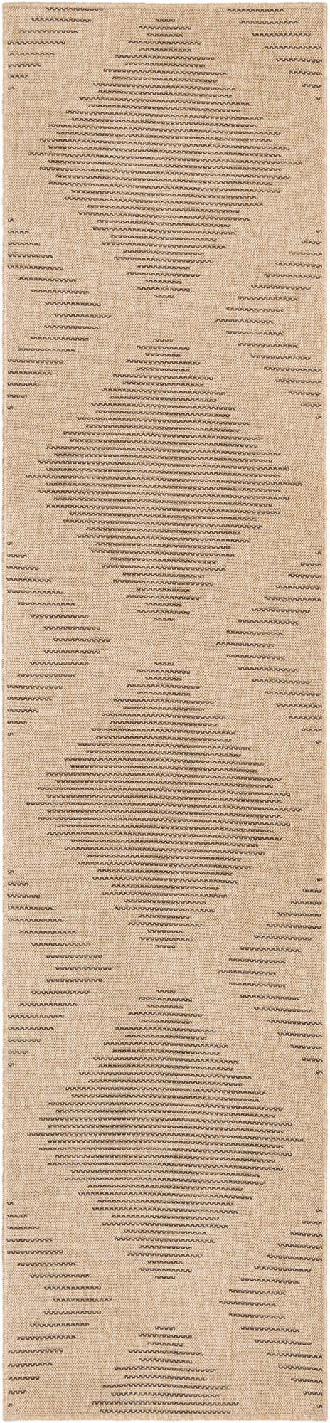 Sahara Sands Collection Area Rug - Merimde Runner Natural lifestyle 31