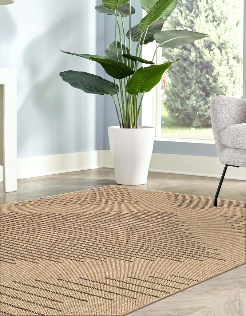 Sahara Sands Collection Area Rug - Merimde Rectangle Natural lifestyle 5
