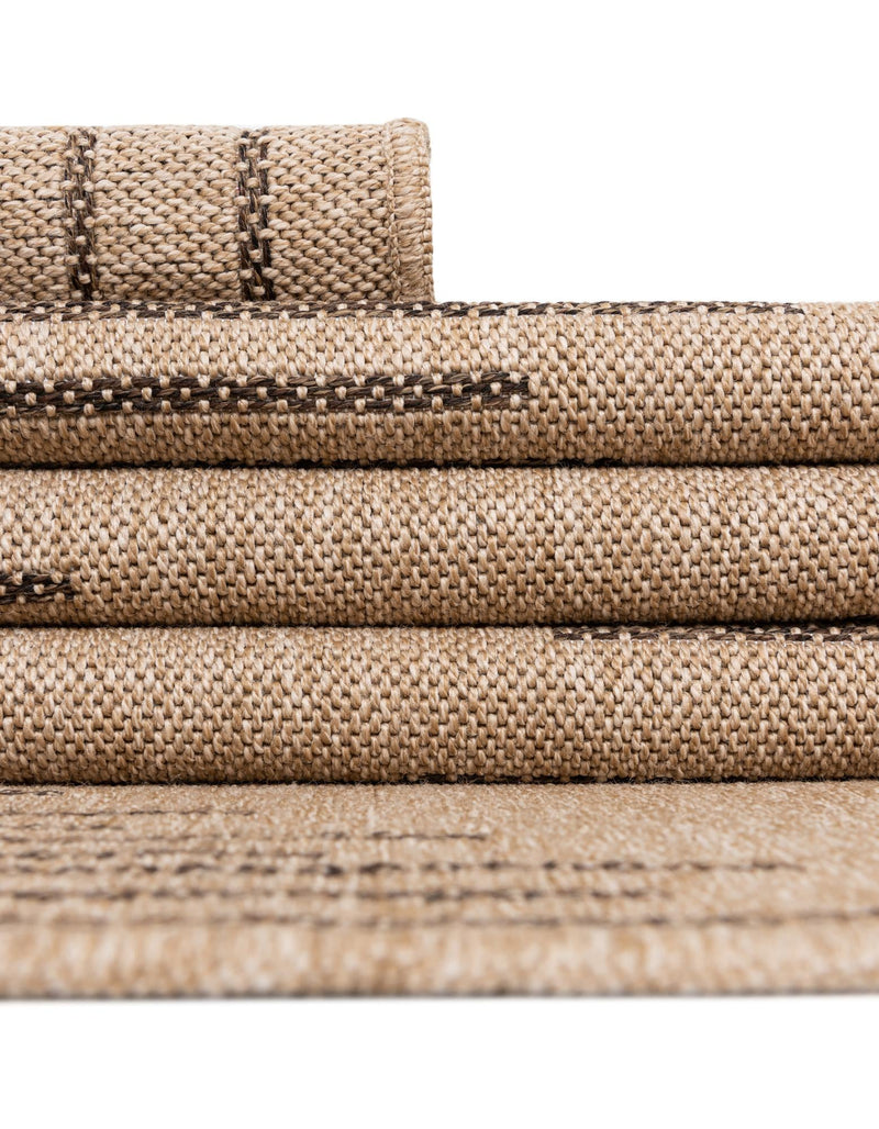 Sahara Sands Collection Area Rug - Merimde Rectangle Natural lifestyle 25